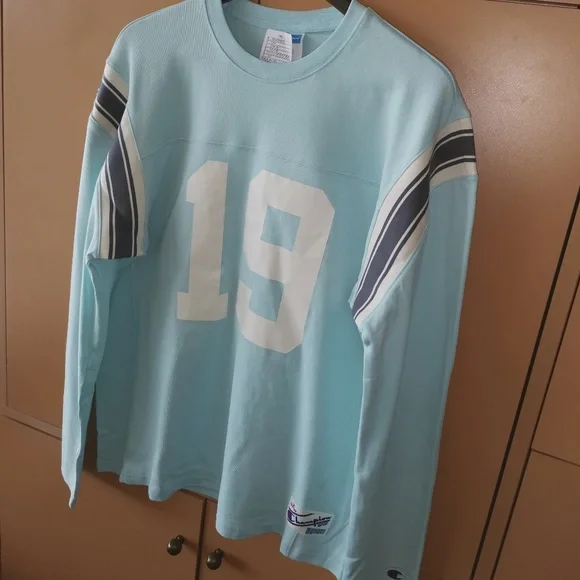 CHAMPIOM Heavyweight Heritage Football Tee - (L) NWT - Picture 3 of 14